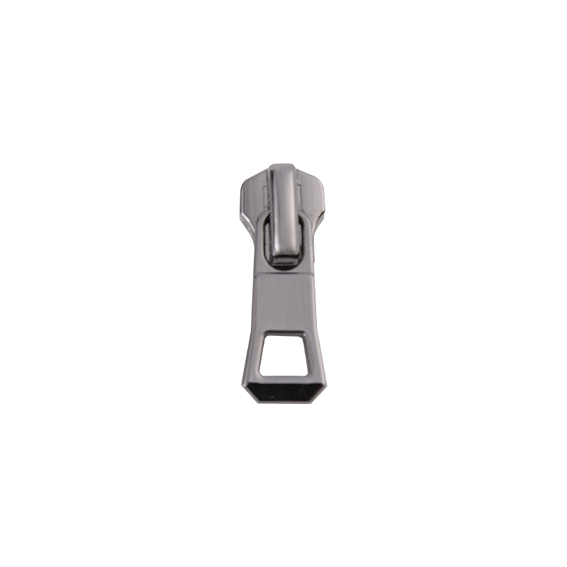 FY3607 5 # curseur en métal nickel noir brillant