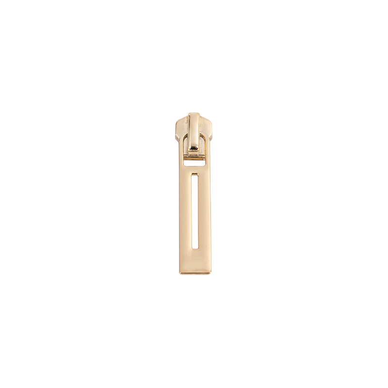FY3873 5# curseur en métal doré clair