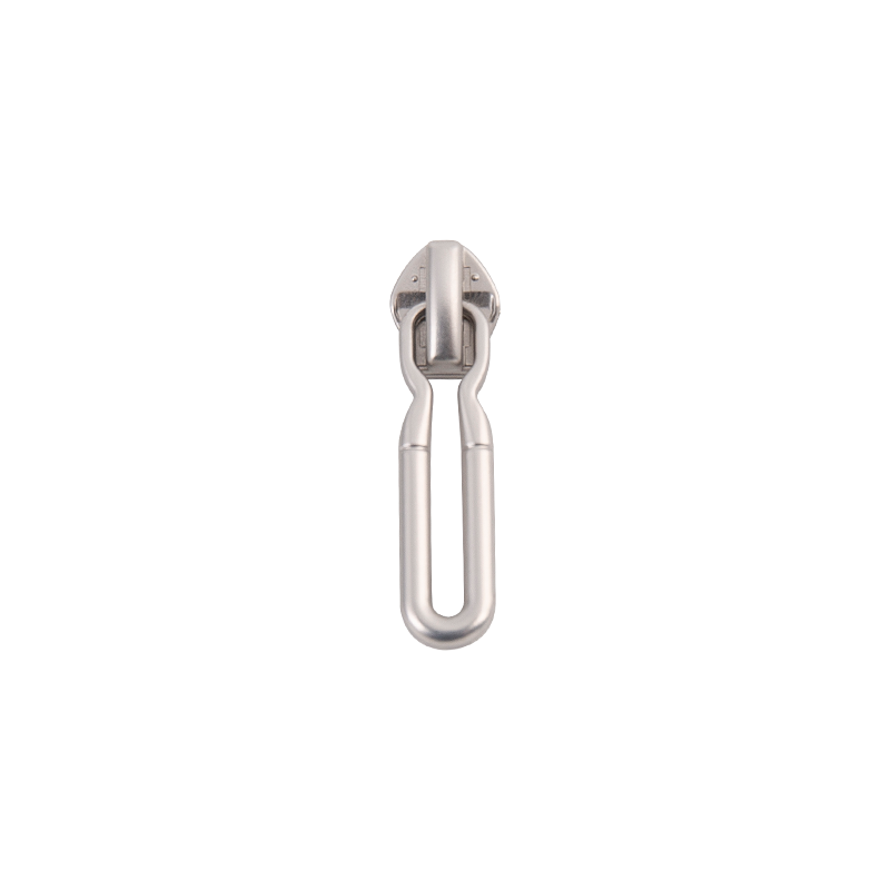 FY19032 5# curseur en nylon argent mat